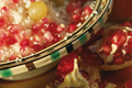 Couscous sucré aux grains de grenade et raisins