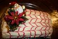 Bûche au citron et aux framboises