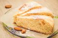 Gâteau aux amandes vegan