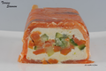 Terrine de saumon et petits légumes