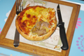 Autruche au foie gras en cocotte lutée