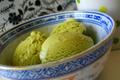 Glace vanille matcha