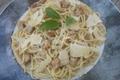 Spaghettis au veau, sauce teriyaki