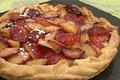 Tarte aux prunes rouges
