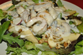 Salade de dinde et roquefort