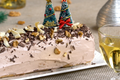 Bûche de Noël aux noix du Périgord