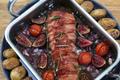 Filet mignon de porc lard et figues