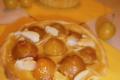 Tartelette de mirabelles à la crème d'amandes