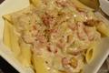 Pennes aux chicons et lardons