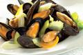 Moules frites et petits légumes