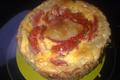 Tarte rougissante mozzarella, tomates cerises