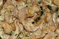 Girolles à la crème