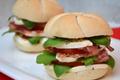 Hamburger façon caprese et coppa