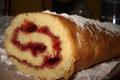 Gâteau roulé à la confiture maison