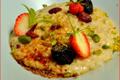 Porridge aux flocons d'avoine