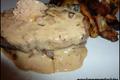 Sauce champignon foie gras arome truffe