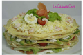Gâteau de crêpes de la mer
