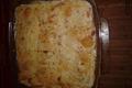 Gratin de courgettes aux lardons et fromage à raclette