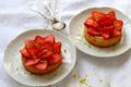 Tartelettes à la fraise façon sablé breton