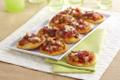 Mini pizzas courgette Brie