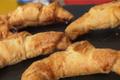 Croissants feuilletés au chèvre