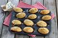Madeleines à la Fourme d'Ambert