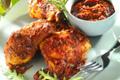 Poulet mariné barbecue