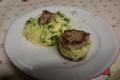 Millefeuille de veau et de courgettes