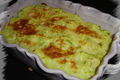 Gratin de blé aux tomates et courgettes