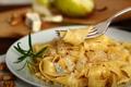 Fettucine aux poires et Gorgonzola