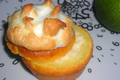 Muffins façon "tarte au citron vert meringuée"