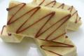 Petites barres de chocolat blanc aux spéculoos