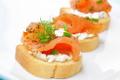 Toasts saumon fumé, mascarpone