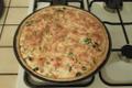Quiche aux épinards et au saumon