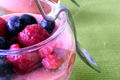 Mousse de fruits rouges express