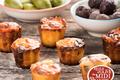 Cannelés au chorizo, comté et olives
