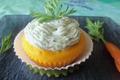 Cupcake carotte/cumin et ses fan(e)s