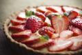 Tarte aux fraises et à la crème pâtissière