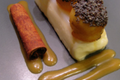 Panna cotta à la cannelle et ses billes de pommes CALVAmélisée