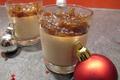 Panna cotta au foie gras et son confit d'oignons maison