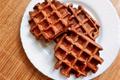 Gaufres vegan et fitness au chocolat