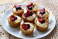 Mini-cheesecakes sans cuisson à la cerise