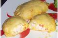 Chaussons poulet, poivron, ricotta