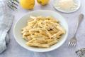 Pâtes au citron et parmesan