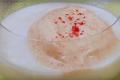 Velouté de panais et mousse au chorizo