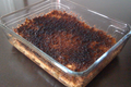 Crumble chicons-gésiers de canard confits