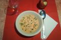 Soupe aux carottes au curry et lait de coco
