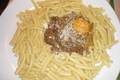 Pâte à la carbonara au vinaigre balsamique