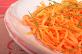 Carottes râpées au cumin et à l'orange