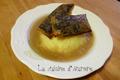 L'île aux trésors : nems de boudin noir sur purée de pomme de terre, nage de poire